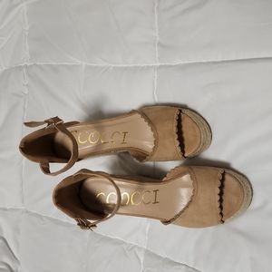 Wedge Espedrille Sandals